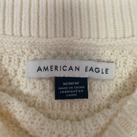 American Eagle Knit Slit Midi Skirt, Cotton, medium - Picture 4 of 9